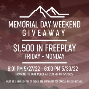 Memorial Day Weekend Giveaway